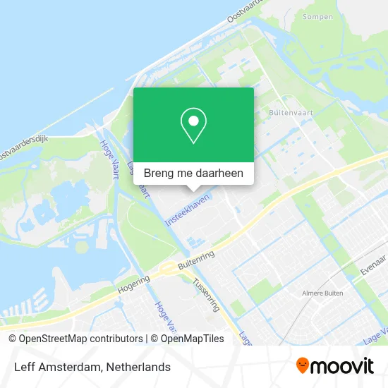 Leff Amsterdam kaart