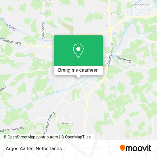 Argos Aalten kaart