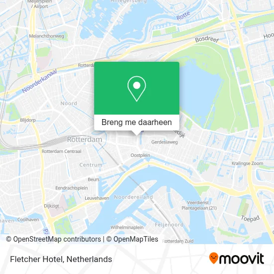 Fletcher Hotel kaart