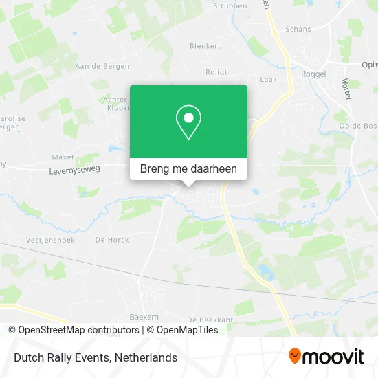 Dutch Rally Events kaart