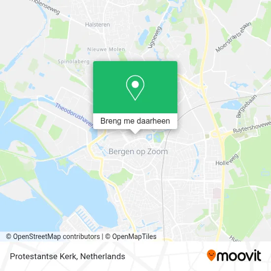Protestantse Kerk kaart
