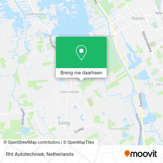Rht Autotechniek kaart