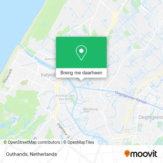 Outhands kaart