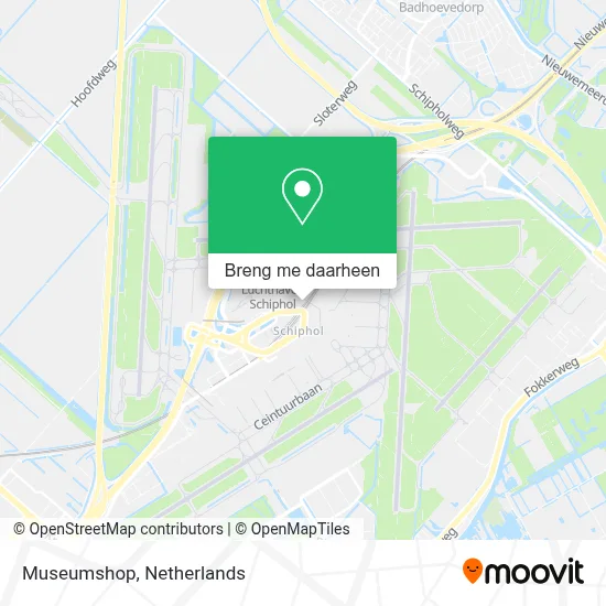 Museumshop kaart