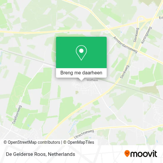 De Gelderse Roos kaart
