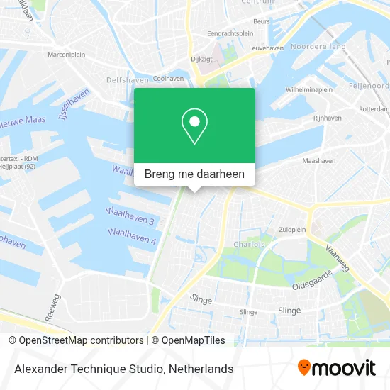 Alexander Technique Studio kaart