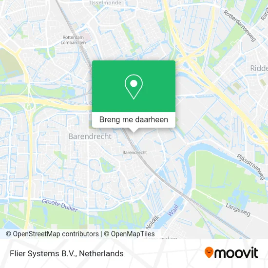 Flier Systems B.V. kaart