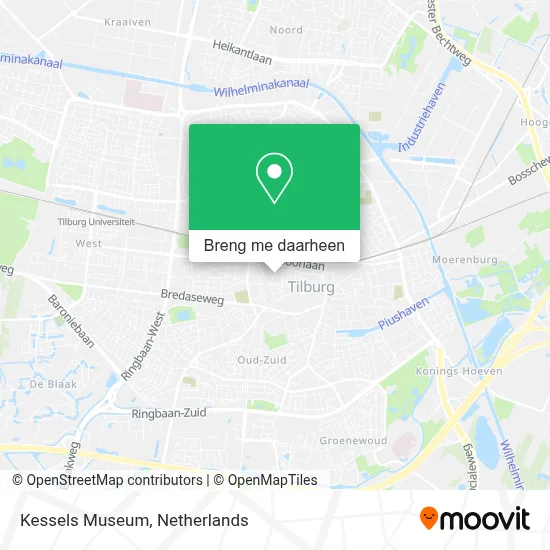 Kessels Museum kaart
