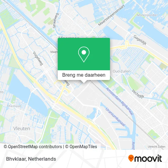 Bhvklaar kaart