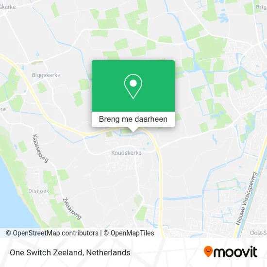 One Switch Zeeland kaart