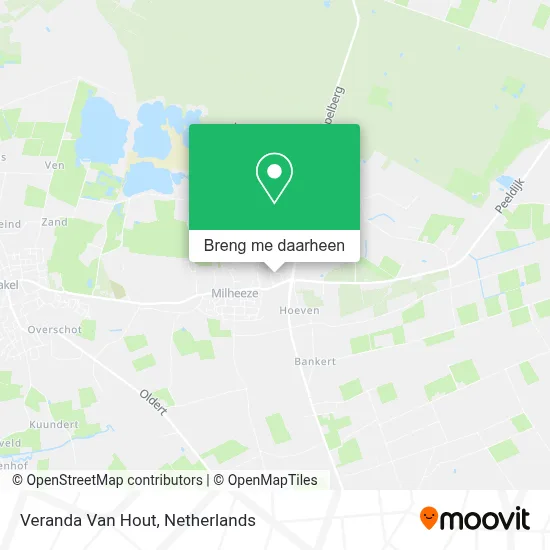 Veranda Van Hout kaart