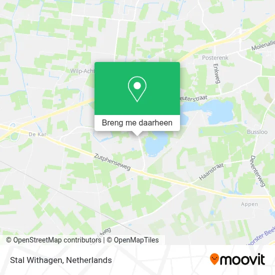Stal Withagen kaart