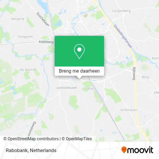 Rabobank kaart