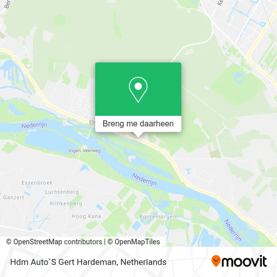 Hdm Auto`S Gert Hardeman kaart