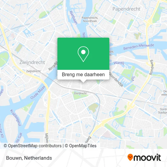 Bouwn kaart