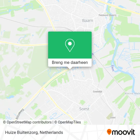 Huize Buitenzorg kaart
