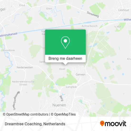 Dreamtree Coaching kaart