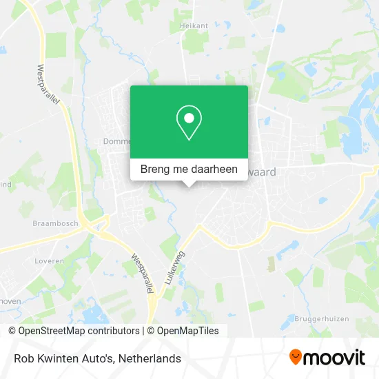 Rob Kwinten Auto's kaart