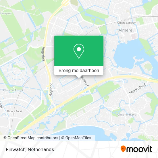 Finwatch kaart