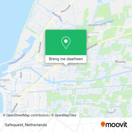 Safequest kaart