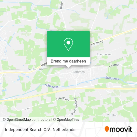 Independent Search C.V. kaart