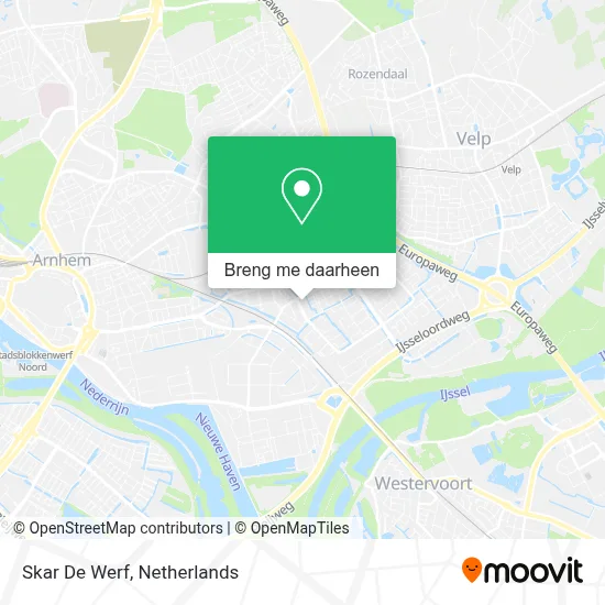 Skar De Werf kaart