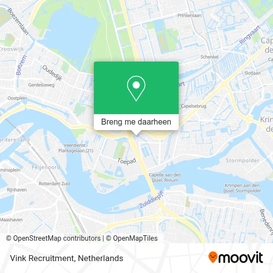 Vink Recruitment kaart