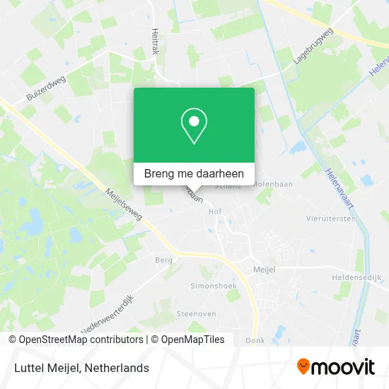 Luttel Meijel kaart