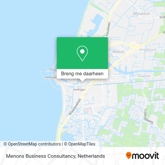 Menons Business Consultancy kaart