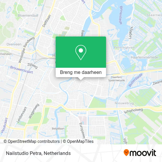 Nailstudio Petra kaart