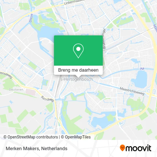 Merken Makers kaart