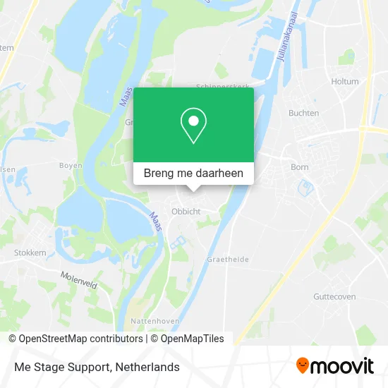 Me Stage Support kaart
