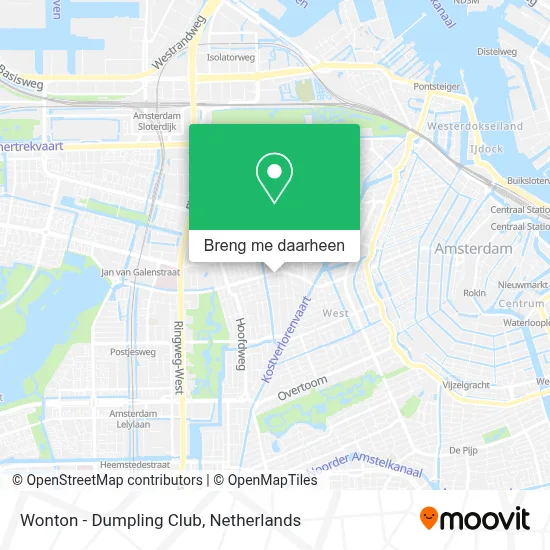 Wonton - Dumpling Club kaart