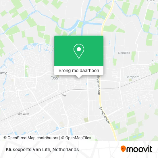 Klusexperts Van Lith kaart