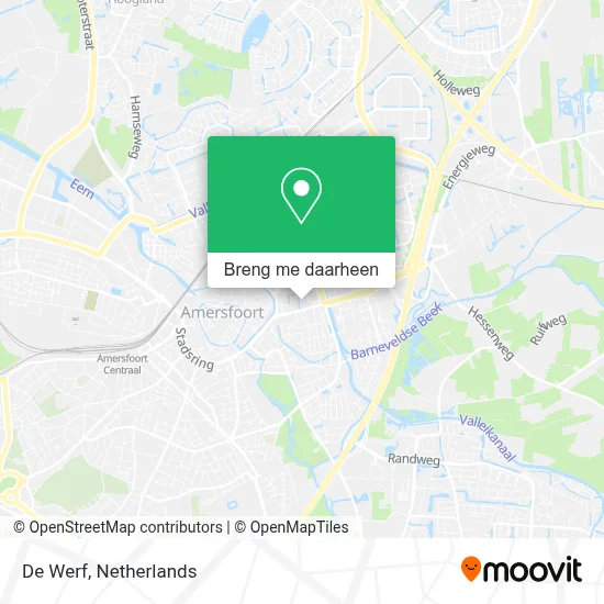 De Werf kaart