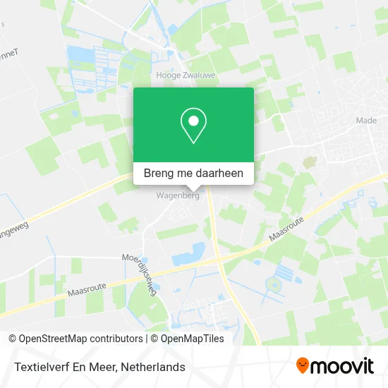 Textielverf En Meer kaart