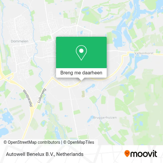 Autowell Benelux B.V. kaart