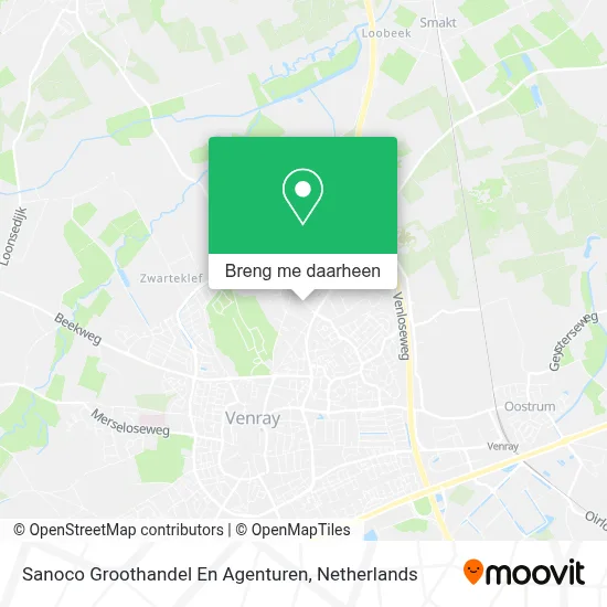 Sanoco Groothandel En Agenturen kaart