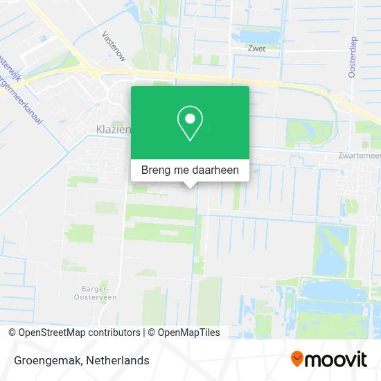 Groengemak kaart