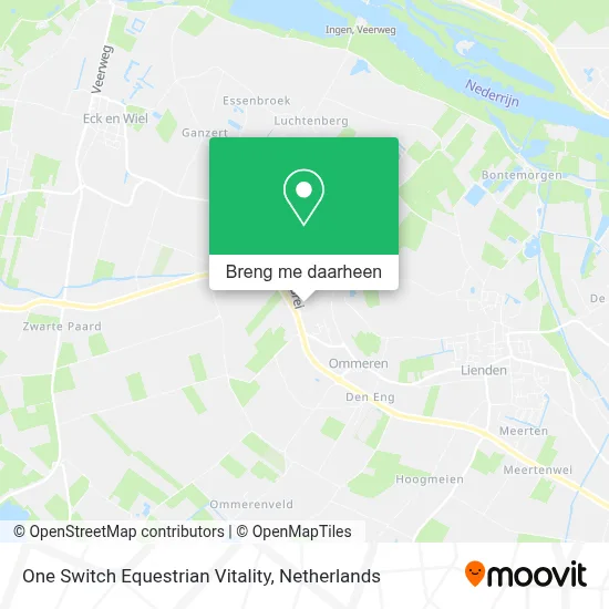 One Switch Equestrian Vitality kaart