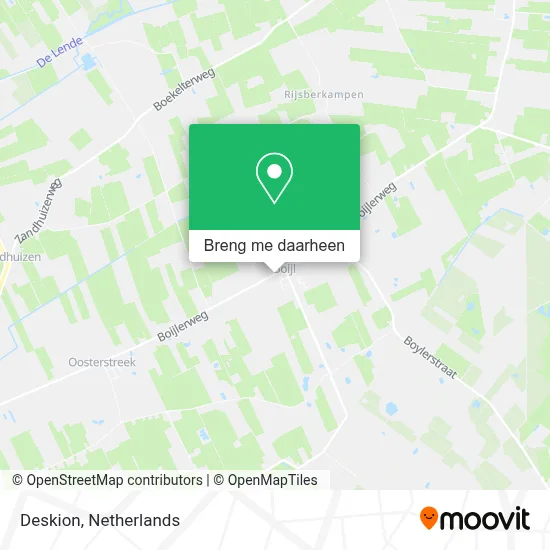 Deskion kaart