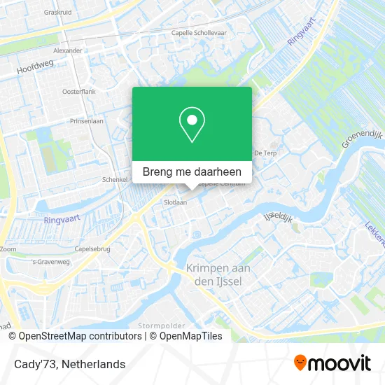 Cady'73 kaart