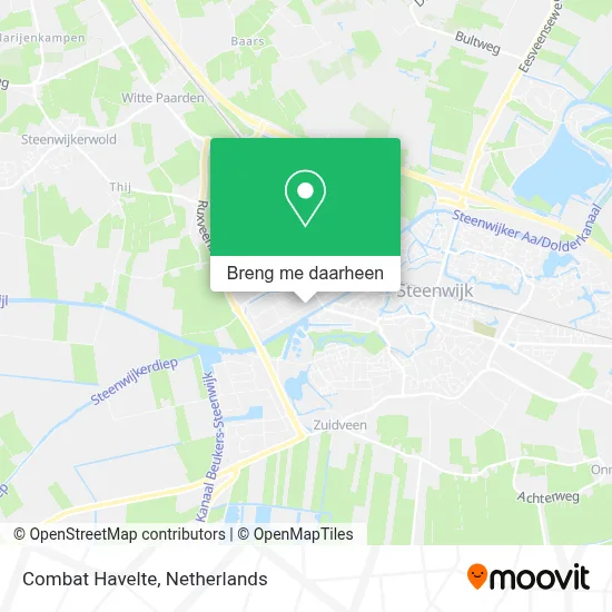 Combat Havelte kaart