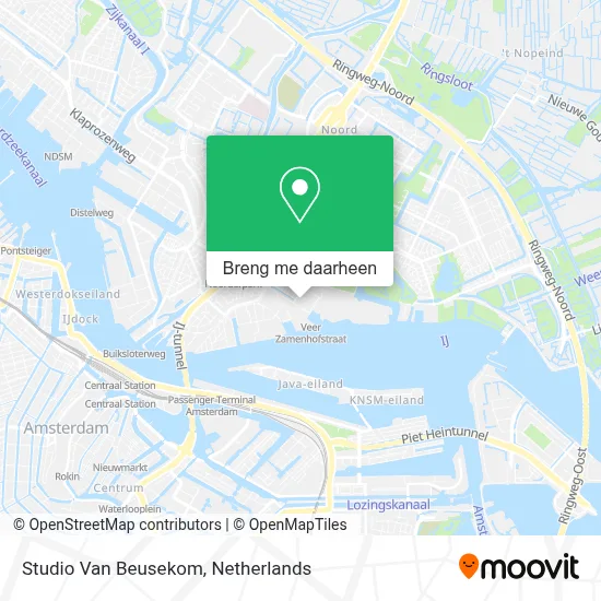 Studio Van Beusekom kaart