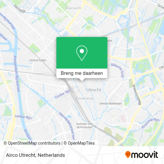 Airco Utrecht kaart