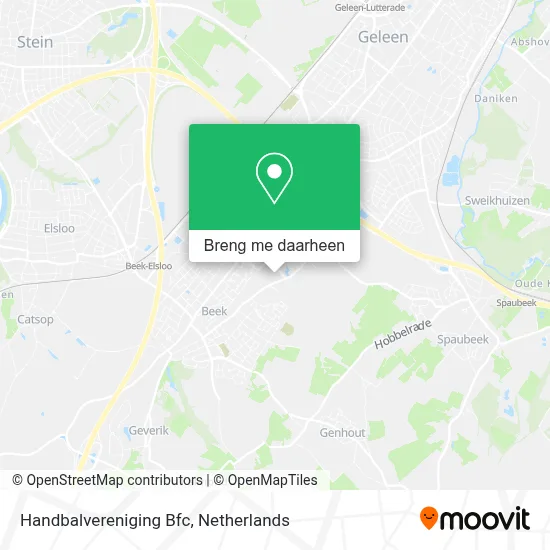 Handbalvereniging Bfc kaart