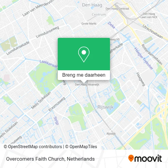 Overcomers Faith Church kaart
