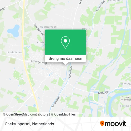 Chefsupportnl kaart