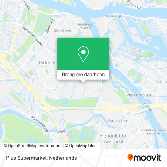 Plus Supermarket kaart