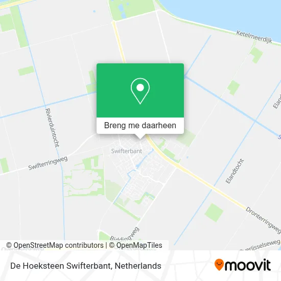 De Hoeksteen Swifterbant kaart